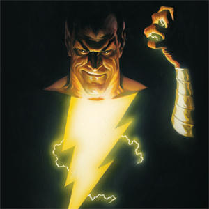 DC Comics Justice Society of America #23 Cover Painting Black Adam Original Art by Alex Ross Surface Book 2 13.5in Skin